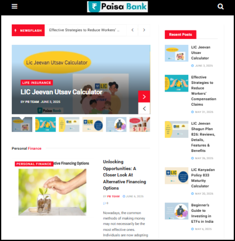 Adzynix-portfolio-paisabank Digital Marketing Agency in India portfolio-paisabank